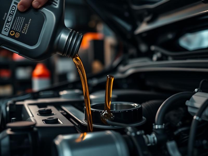 Troca de óleo do motor